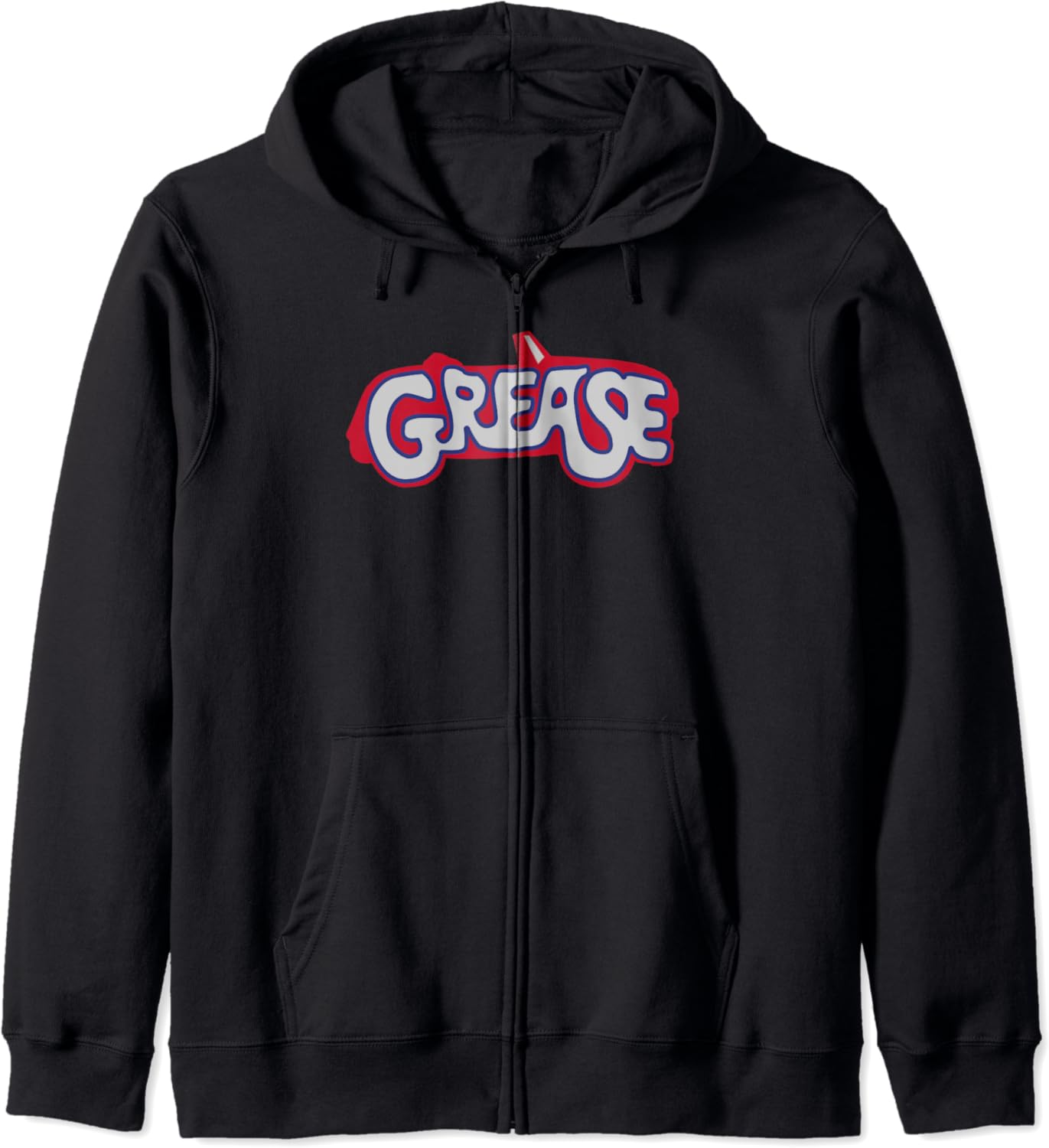 Grease The Movie Zip Hoodie Clothing